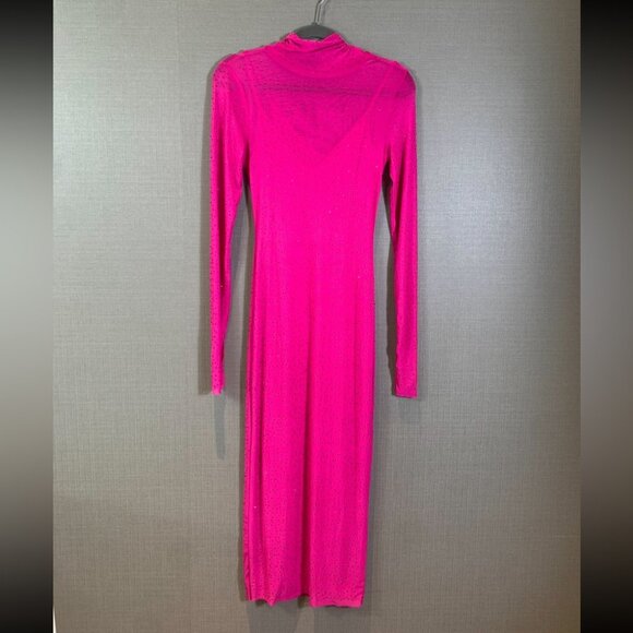 Revolve AFRM Shailene Rhinestone Embellished Midi Dress - Picture 3 of 10